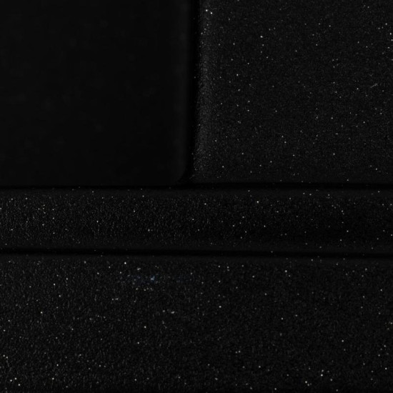Кухонная мойка Platinum 7950 AZURIT матовая Черный металлик