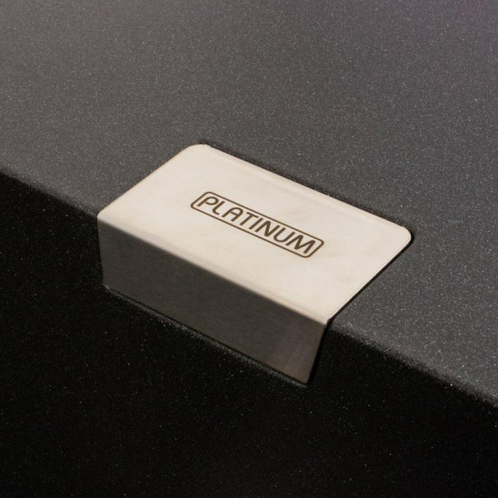 Кухонная мойка Platinum 8650 DIAMOND матовая Морион