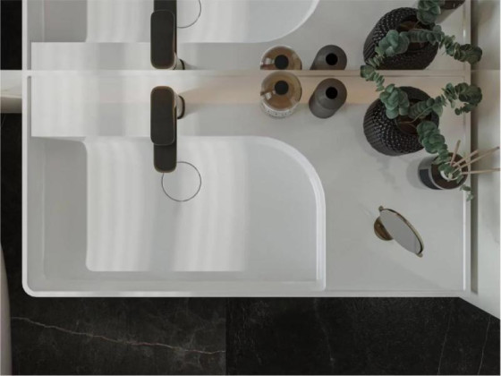 Раковина Fancy Marble (Буль-Буль) Optimus