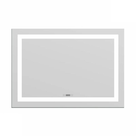 Зеркало Imprese KARLOV Option m08607600MC с подсветкой, подогревом и часами 60*80см
