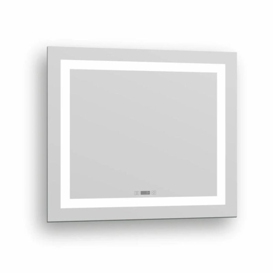 Зеркало Imprese KARLOV Option m08607600MD с подсветкой, подогревом и часами 70*80см