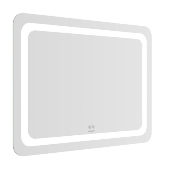 Дзеркало Volle LUNA TANGA 1648.52148700 з підсвічуванням по контуру, з підігрівом, сенсорним вимикачем