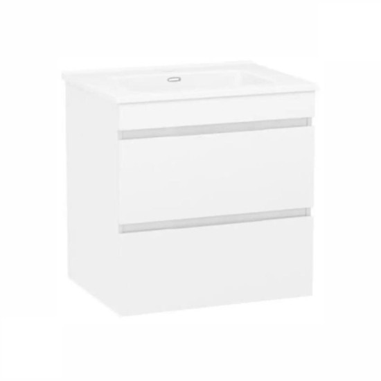 Тумба с раковиной Imprese VACLAV u08506403FH 60см белый