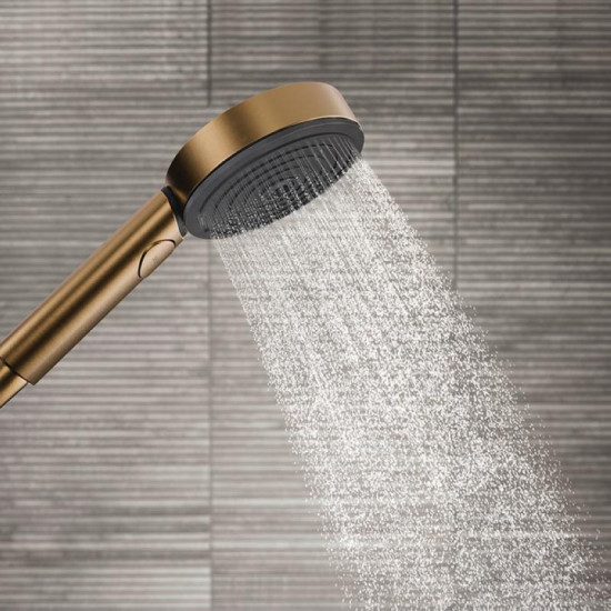 Душова система Hansgrohe Pulsify Showerpipe 260 24220140 шліфована бронза