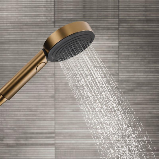 Душова система Hansgrohe Pulsify Showerpipe 260 24220140 шліфована бронза