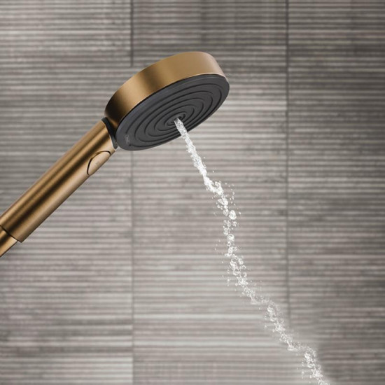 Душова система Hansgrohe Pulsify Showerpipe 260 24220140 шліфована бронза