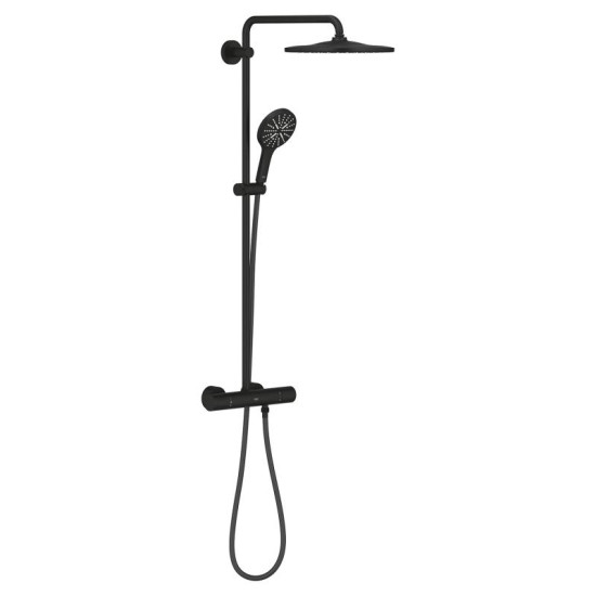 Душевая система Grohe RAINSHOWER SYSTEM  310 SMARTACTIVE 22119KF0 черный матовый
