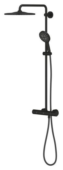 Душевая система Grohe RAINSHOWER SYSTEM  310 SMARTACTIVE 22119KF0 черный матовый