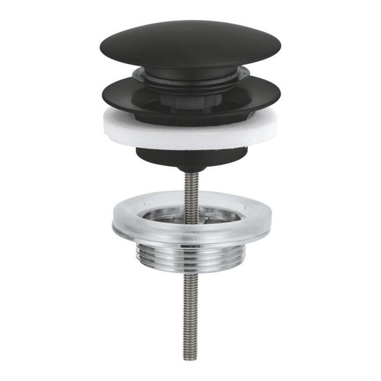 Донный клапан Grohe 1024642430 матовый черный