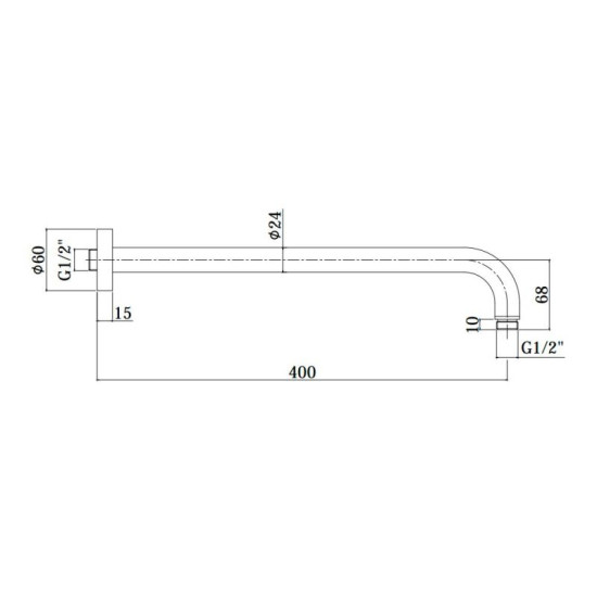 Душевая система Paffoni LIGHT, белый матовый (KITLIG015BO)