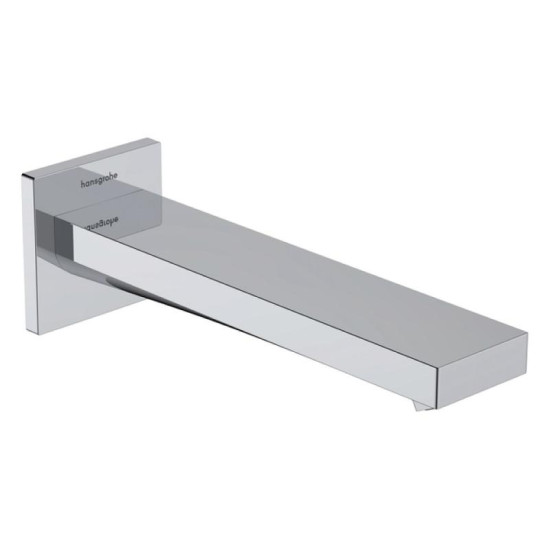 Излив для ванны Hansgrohe Tecturis E с выступом 210 мм, хром (73410000)