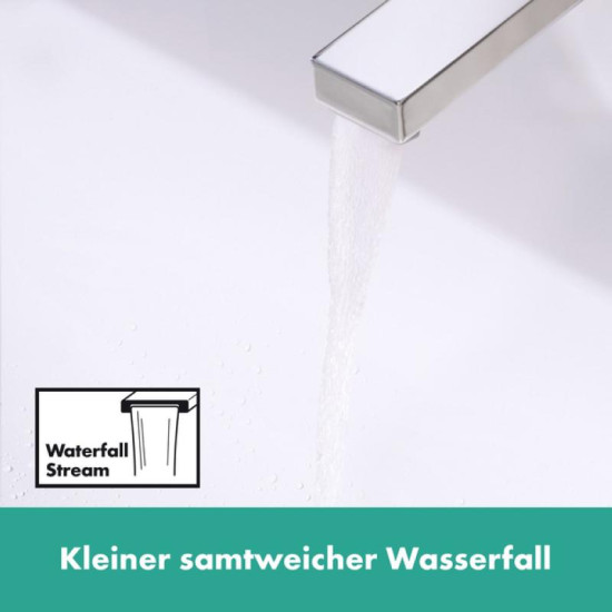 Излив для ванны Hansgrohe Tecturis E с выступом 210 мм, хром (73410000)
