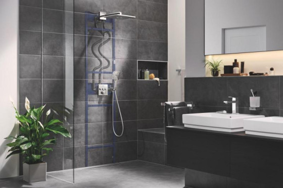 Інсталяція для душової системи Grohe Rapido Shower Frame Duo (1039949990)