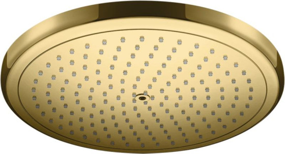 Лійка для верхнього душу Hansgrohe Croma 280 1jet EcoSmart 9 л/хв, Polished Gold Optic (26221990)