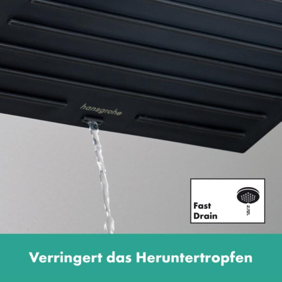 Лійка для верхнього душу Hansgrohe Pulsify E 260 1jet EcoSmart, Brushed Bronze (24331140)