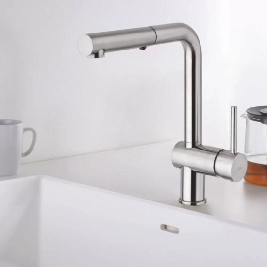 Кухонный смеситель Paffoni Light, хром (LIG285CR-MET)
