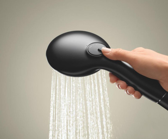 Лійка для ручного душу Grohe Tempesta 110 264062433 чорний матовий