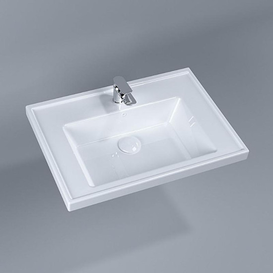 Раковина Quarter Bath New Line 65х45, белый (70LN21065)