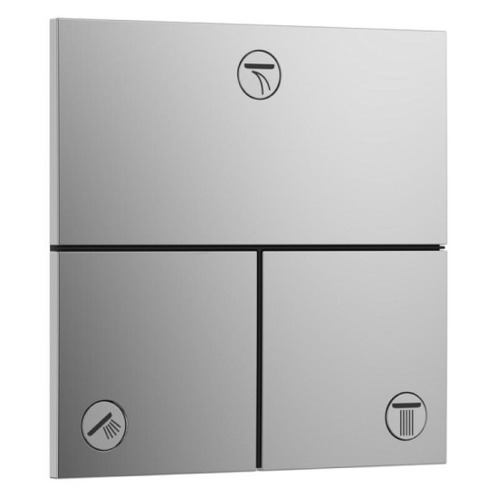 Перемикач Hansgrohe ShowerSelect Comfort E на 3 функції, Chrome (15573000)