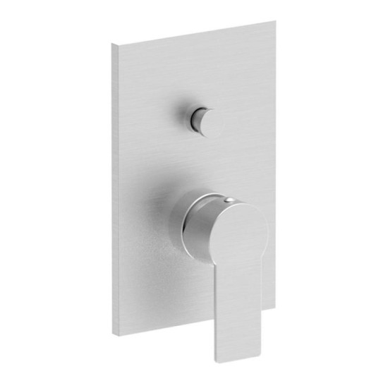 Змішувач для ванни Paffoni Tango прихованого монтажу, сталь (TA015ST/M)