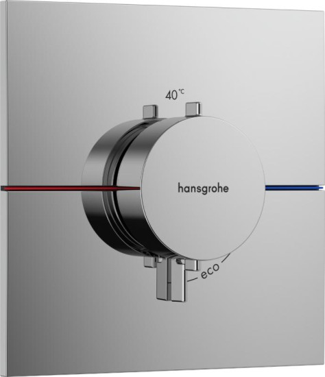 Термостат скрытого монтажа для душа Hansgrohe ShowerSelect Comfort E HighFlow Chrome (15574000)