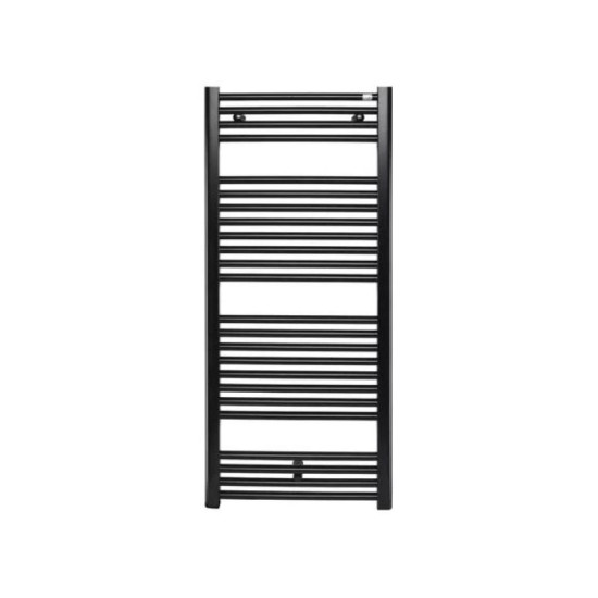 Водяна Рушникосушарка Zehnder Virando 122.6х50, 750Вт, RAL 9217 (matt) Traffic Black (AB-120-050 RAL 9217)