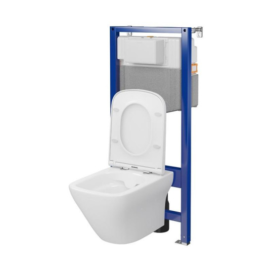 Инсталляция с унитазом Cersanit C22 AQUA 50 QF + Larga Clean on (S701-801)