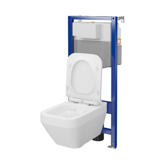 Инсталляция с унитазом Cersanit C31 AQUA 50 QF + Crea Clean on (S701-810)