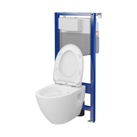 Инсталляция с унитазом Cersanit C35 AQUA 50 QF + MODUO PLUS Clean on (S701-814)
