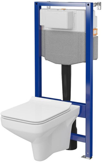 Инсталляция с унитазом Cersanit C39 AQUA 50 QF + Como Clean on (S701-818)