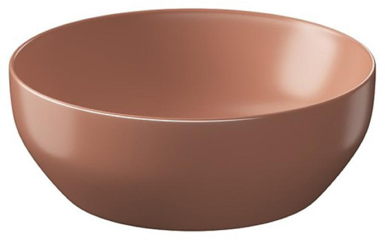 Раковина Cersanit Larga 40х40 кипричный матовый (K677-048)
