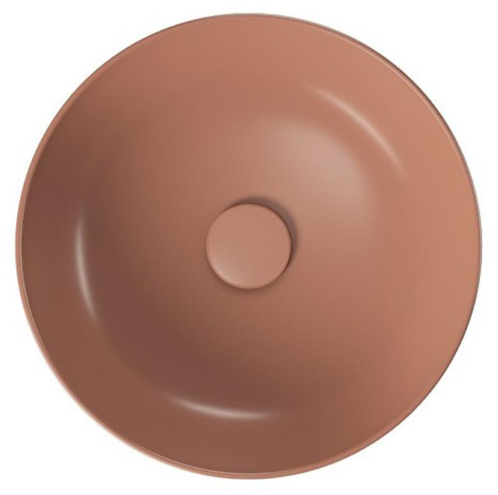 Раковина Cersanit Larga 40х40 кипричный матовый (K677-048)