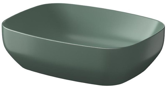 Раковина Cersanit Larga 50х38 зеленый матовый (K677-065)