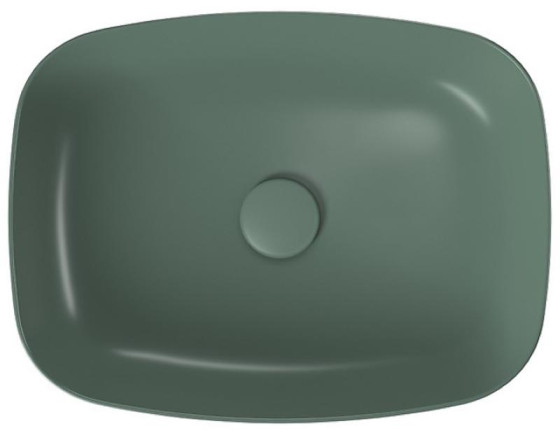 Раковина Cersanit Larga 50х38 зеленый матовый (K677-065)