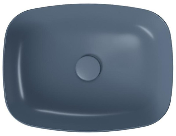 Раковина Cersanit Larga 50х38 синий матовый (K677-067)