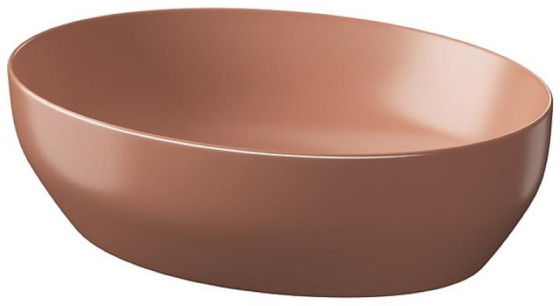 Раковина Cersanit Larga 50х38 кипричный матовый (K677-053)