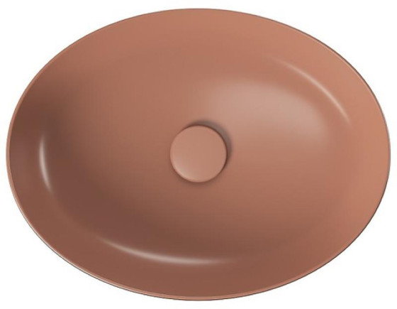 Раковина Cersanit Larga 50х38 кипричный матовый (K677-053)