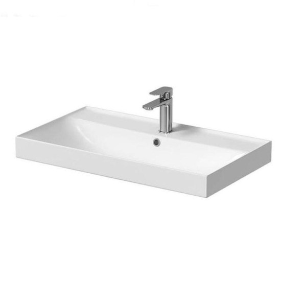 Раковина Cersanit Larga 80 белый EW (K120-010)