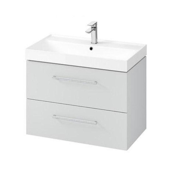 Раковина Cersanit Larga 80 белый EW (K120-010)