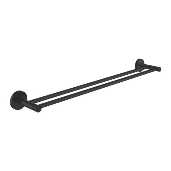 Держатель для полотенец Grohe ESSENTIALS 1024732430 черный матовый