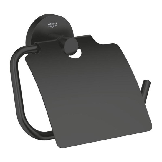 Держатель для туалетной бумаги Grohe ESSENTIALS 1024652430 черный матовый