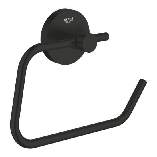 Держатель для туалетной бумаги Grohe ESSENTIALS 1024722430 черный матовый