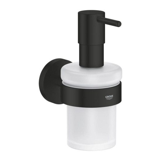 Дозатор для рідкого мила Grohe ESSENTIALS 1022572430 чорний матовий