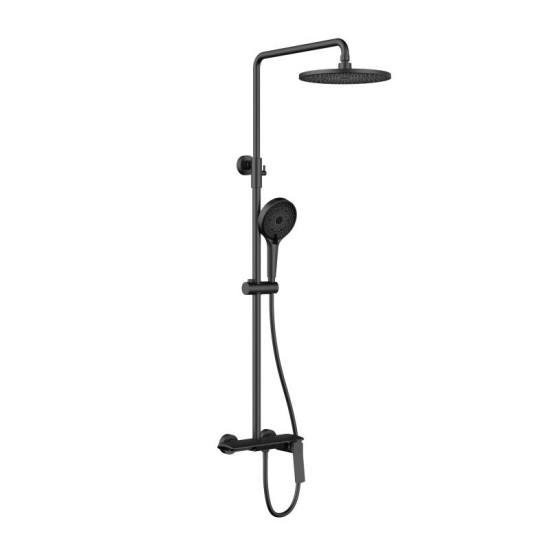 Душова система Qtap Slavonice QTSLA111BLM45906 Black Matt