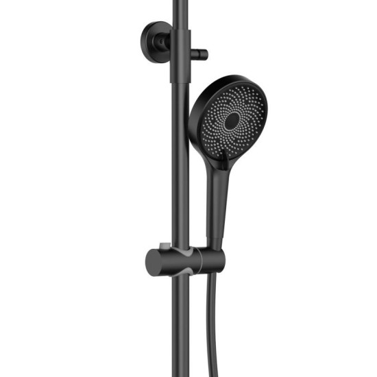 Душова система Qtap Slavonice QTSLA111BLM45911 Black Matt