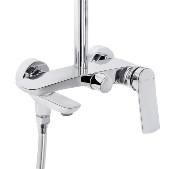Душевая система Qtap Slavonice QTSLA111CRM45909 Chrome