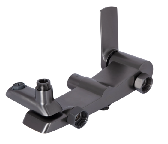 Душевая система Qtap Slavonice QTSLA111GMB45910 Gunmetal Black PVD
