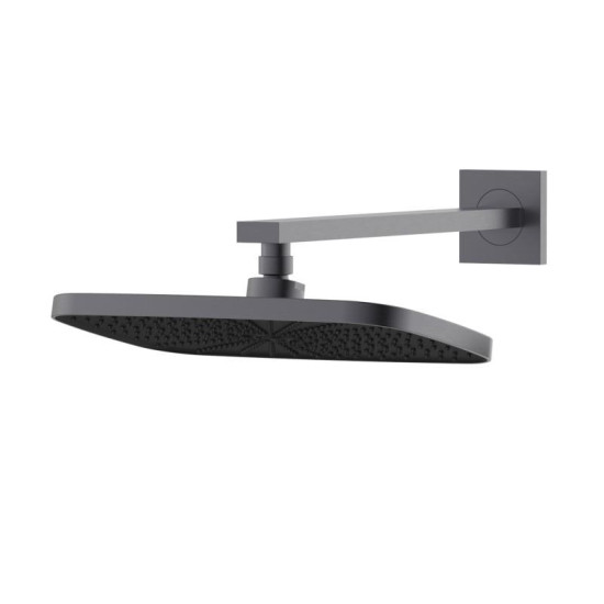 Душова система прихованого монтажу Qtap Gemini QTGEM113GMB45698 Gunmetal Black PVD