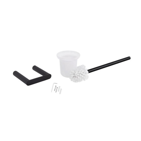 Йоршик для унітазу Qtap Scorpio QTSTK3102103B Black