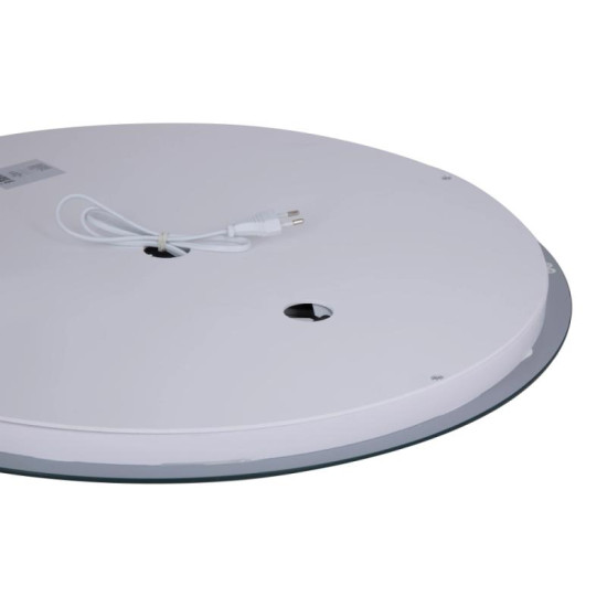 Зеркало Lidz Aria R600 с LED-подсветкой Touch, с антизапотеванием, с диммером LD78LR600
